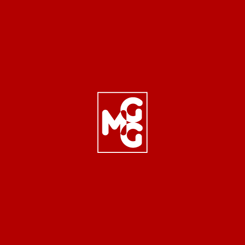 logo fond rouge vectoriel